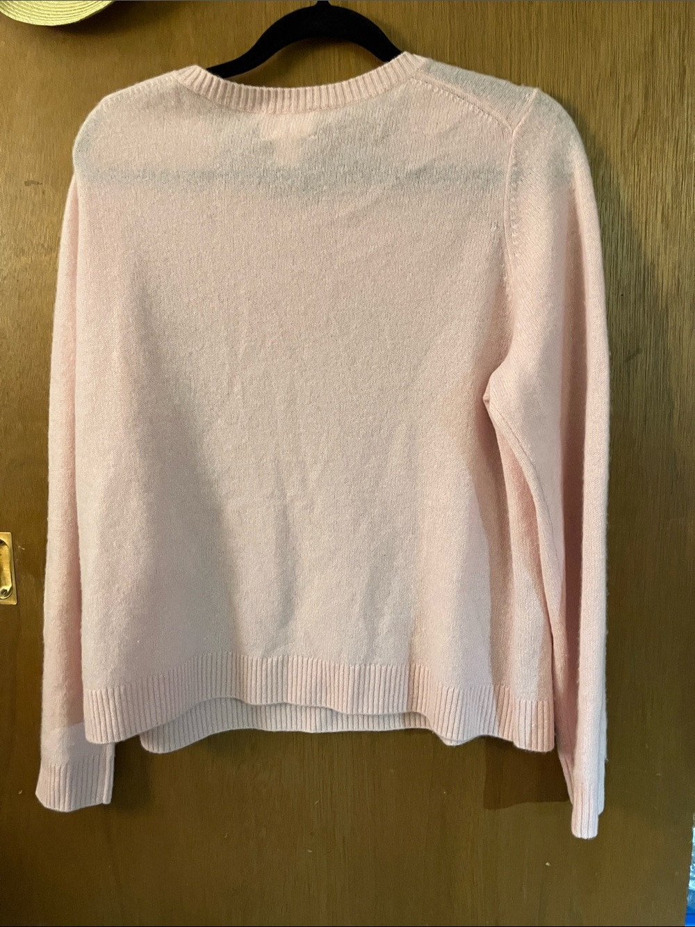Caslon Soft Pink Cashmere Crewneck Sweater - Picture 4 of 4